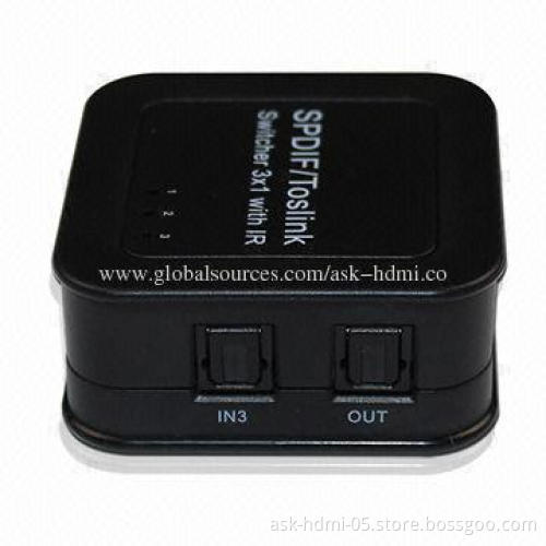 SPD IF/To Link Digital Optical Audio 3 x 1 Switchers